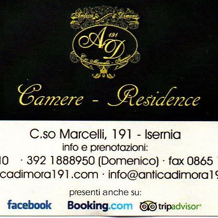 Antica Dimora 191 Hotel Isernia Buitenkant foto