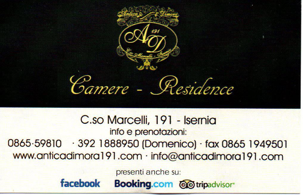 Antica Dimora 191 Hotel Isernia Buitenkant foto