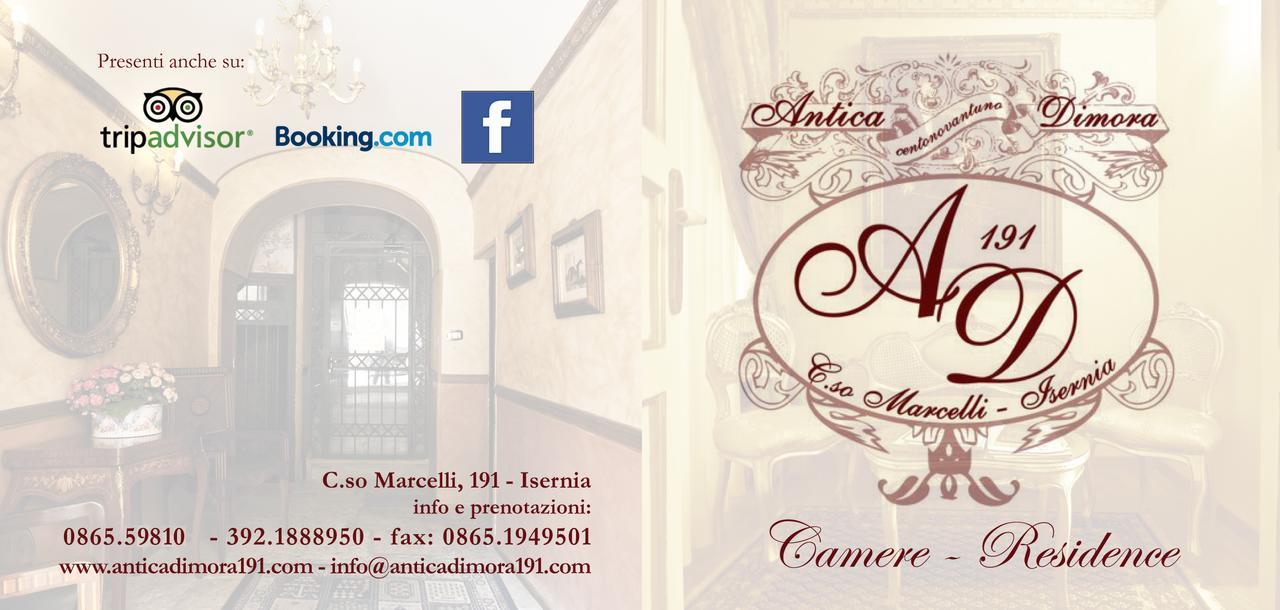 Antica Dimora 191 Hotel Isernia Buitenkant foto