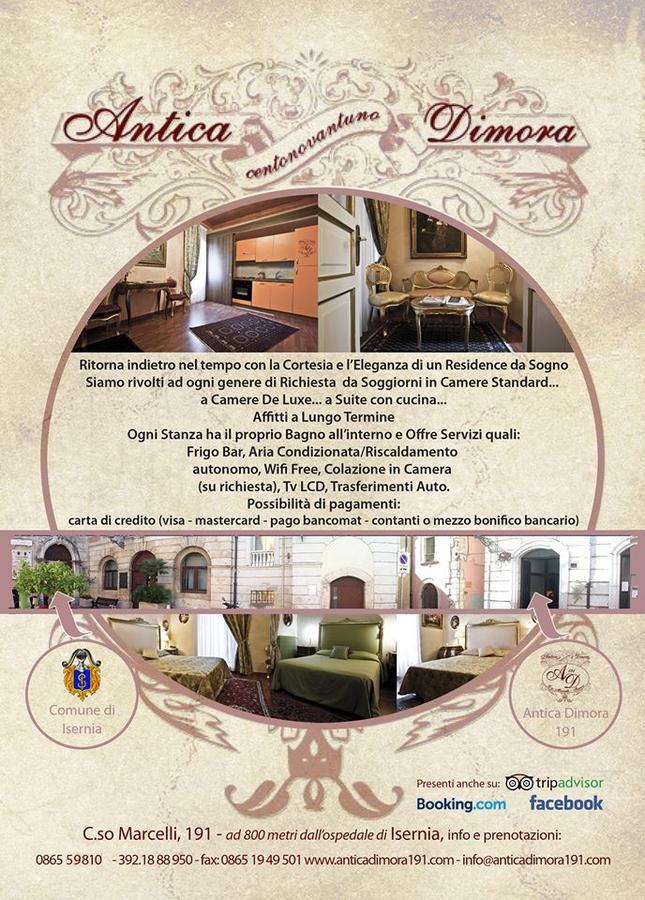 Antica Dimora 191 Hotel Isernia Buitenkant foto
